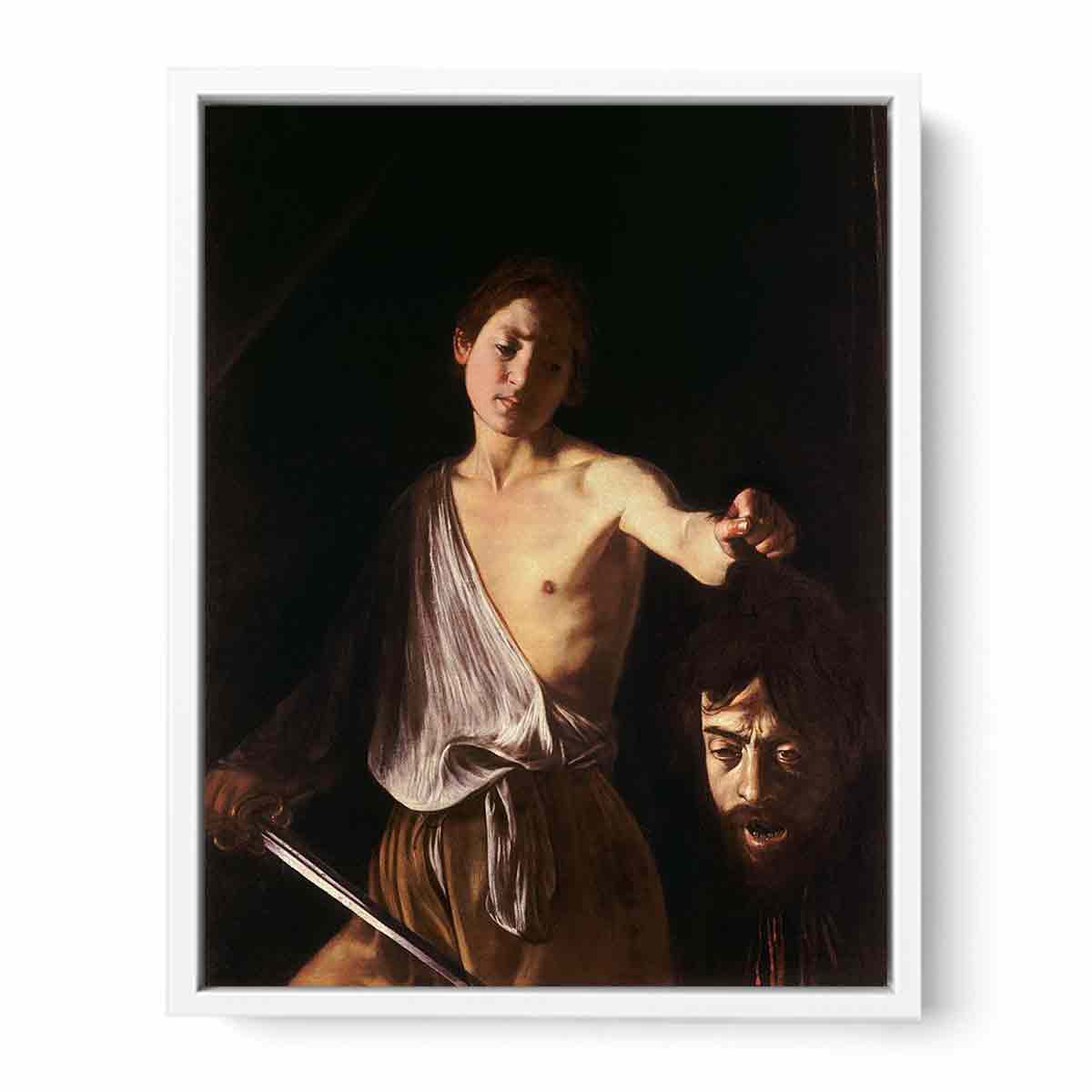 David with the Head of Goliath By Caravaggio