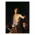 David with the Head of Goliath By Caravaggio
