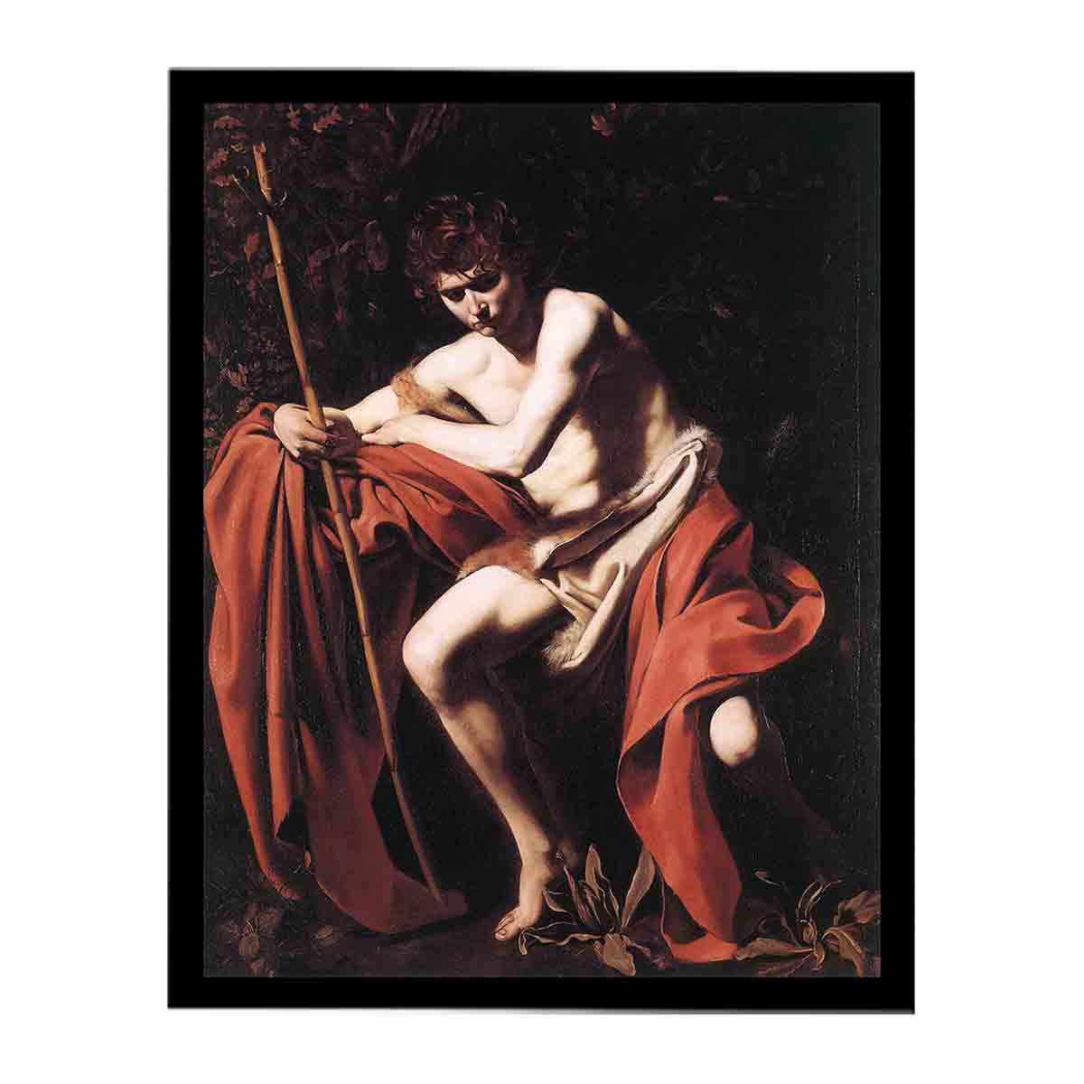 St. John the Baptist By Caravaggio