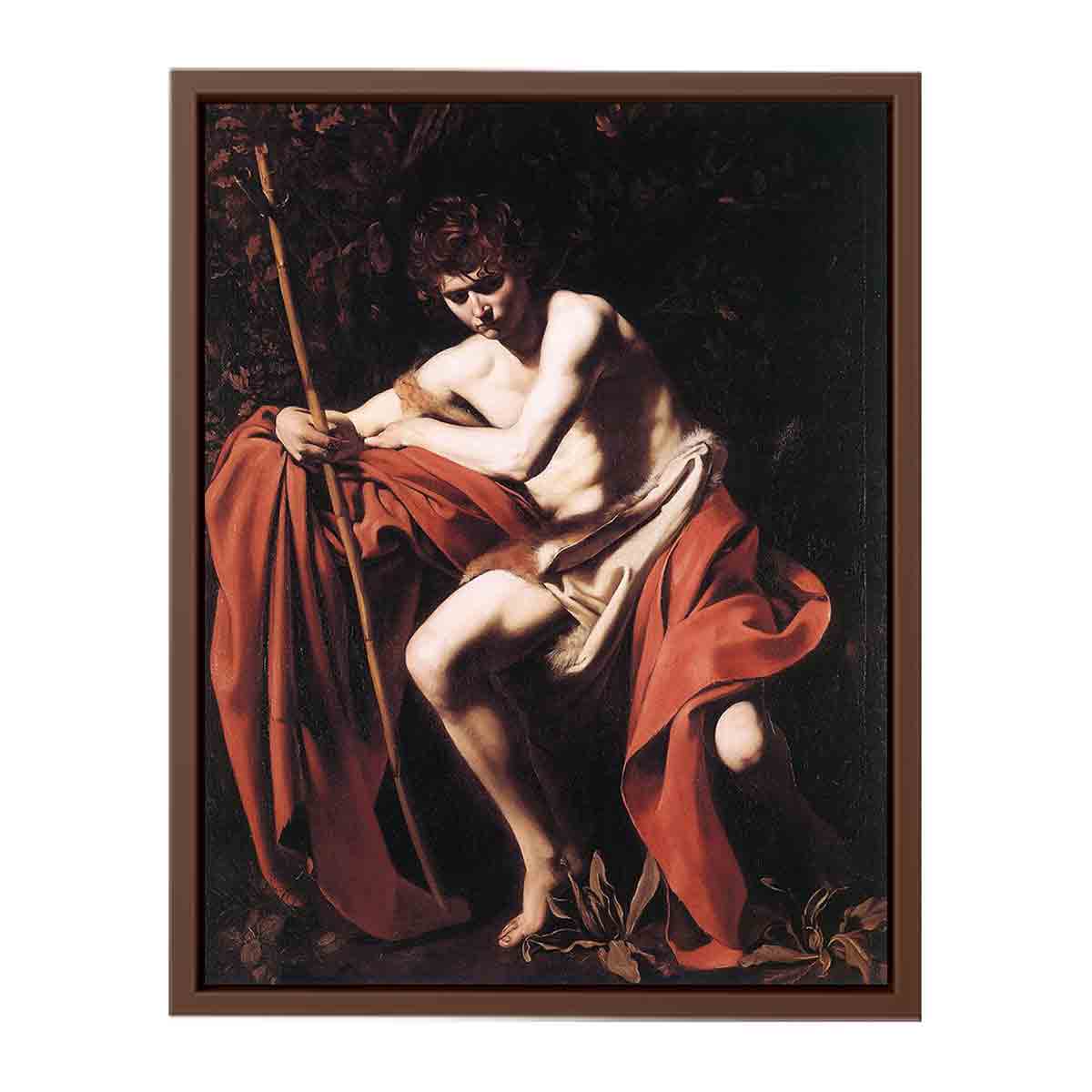 St. John the Baptist By Caravaggio