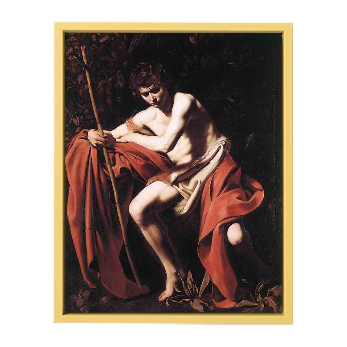 St. John the Baptist By Caravaggio