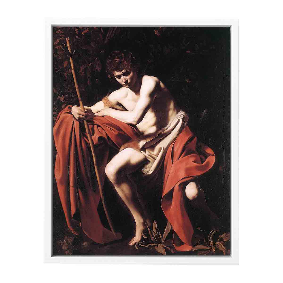 St. John the Baptist By Caravaggio