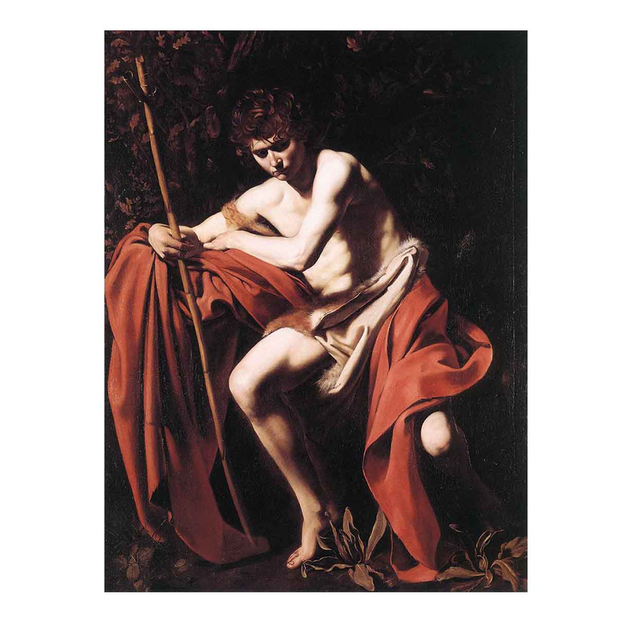 St. John the Baptist By Caravaggio