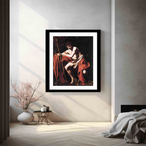 St. John the Baptist By Caravaggio