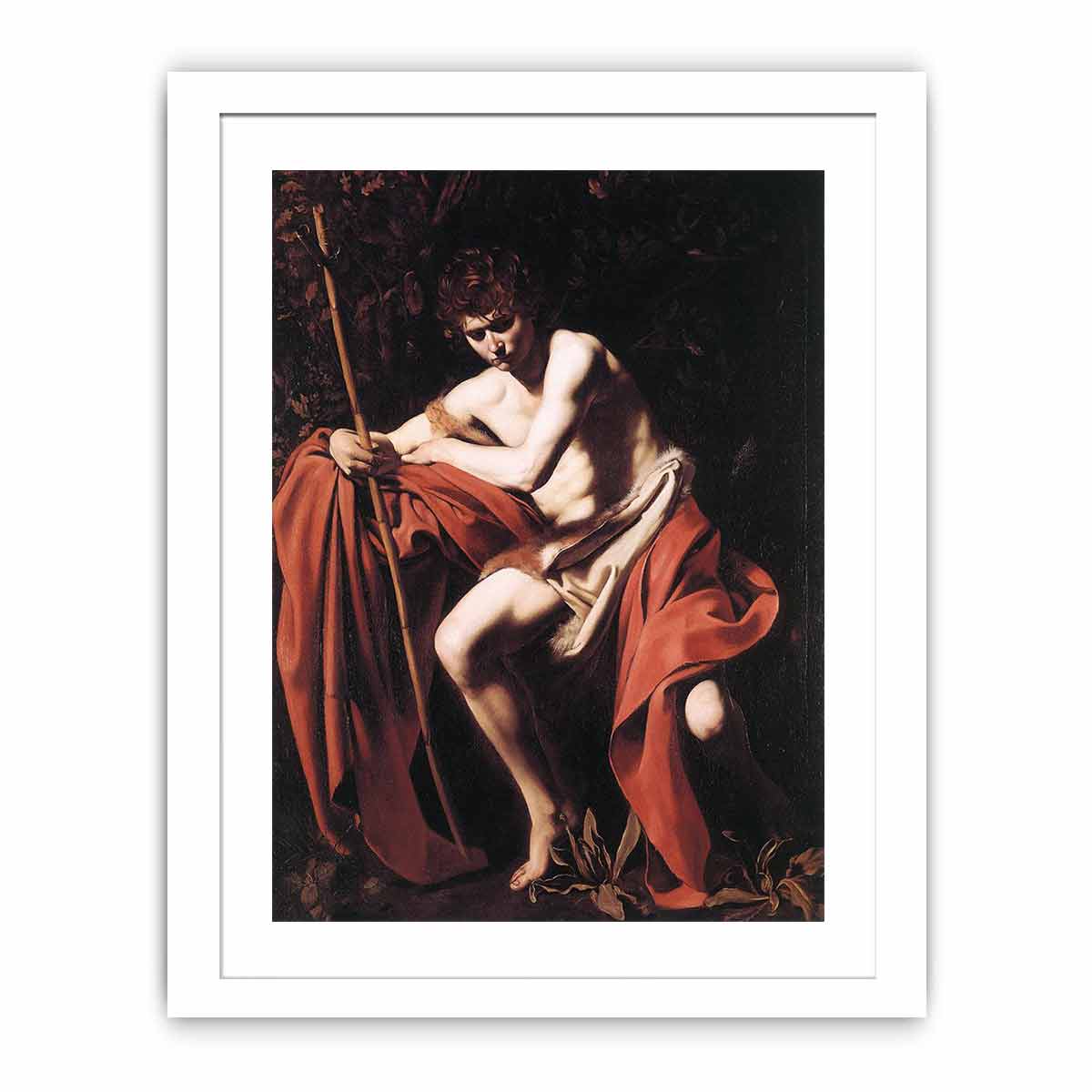 St. John the Baptist By Caravaggio