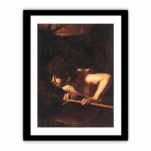 St John the Baptist at the Well By Caravaggio