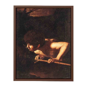 St John the Baptist at the Well By Caravaggio