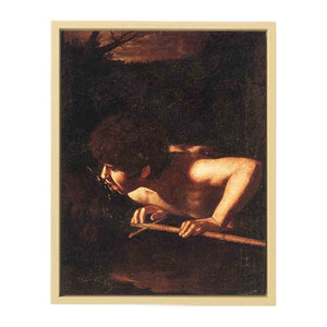 St John the Baptist at the Well By Caravaggio