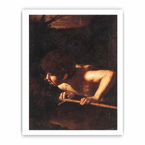 St John the Baptist at the Well By Caravaggio