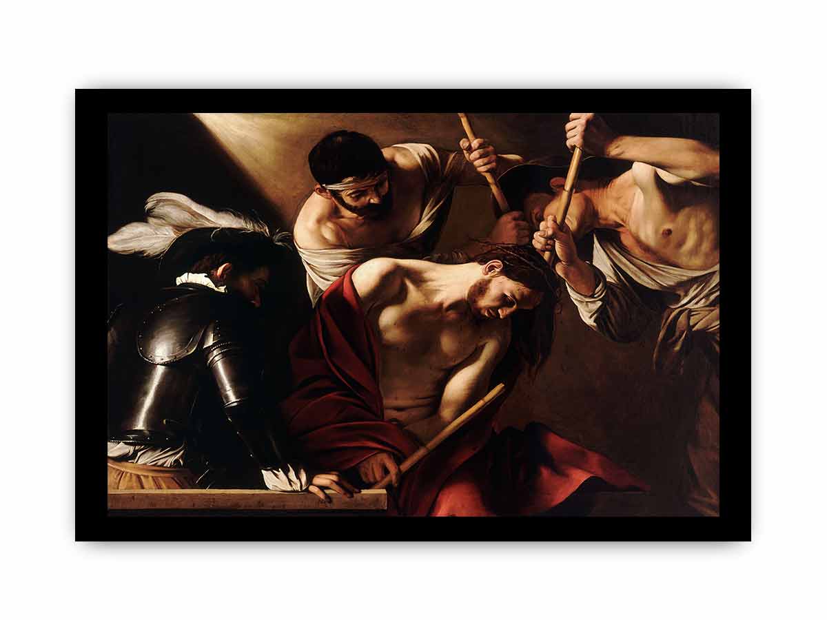 The Crowning with Thorns By Caravaggio