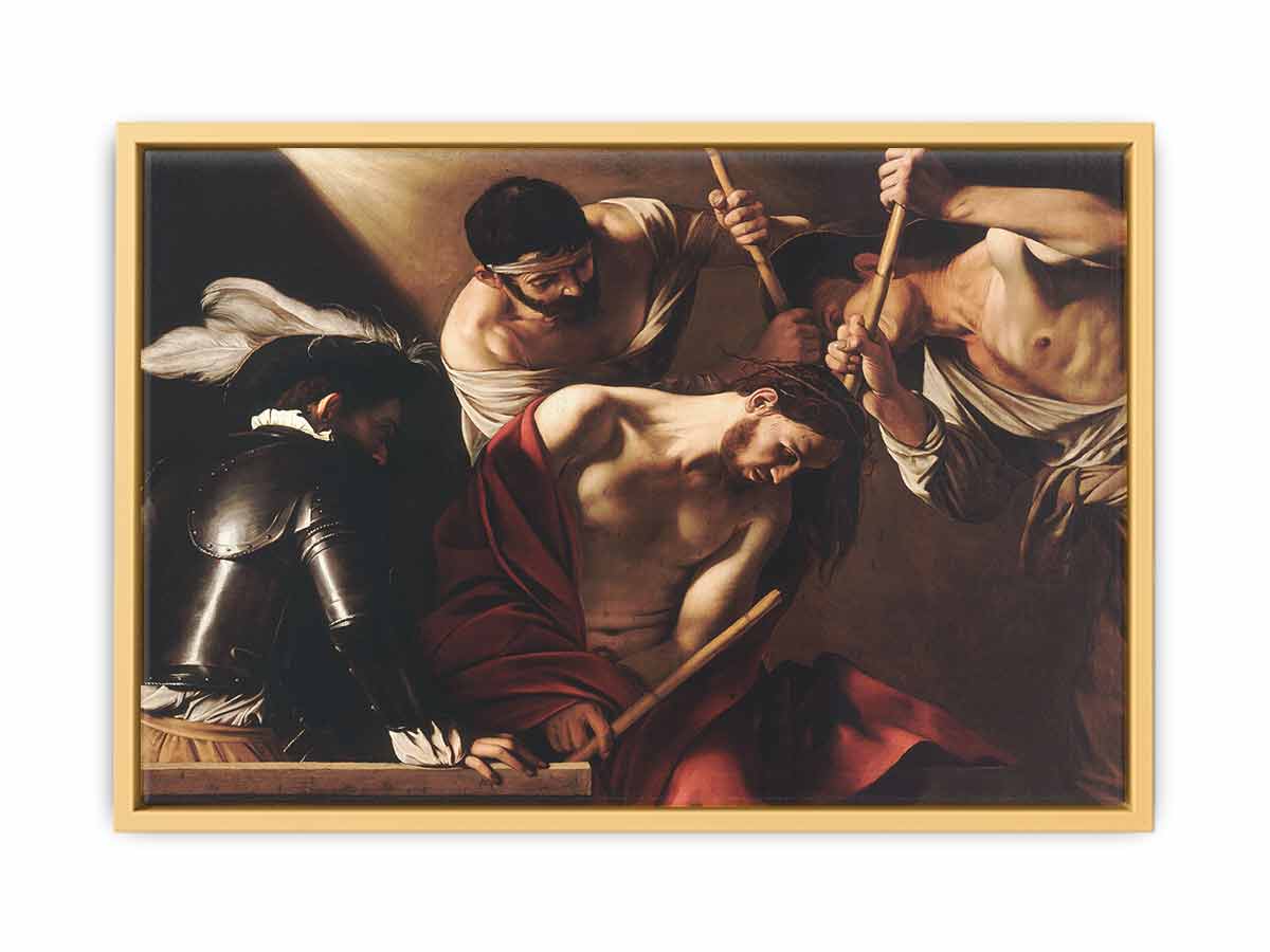 The Crowning with Thorns By Caravaggio