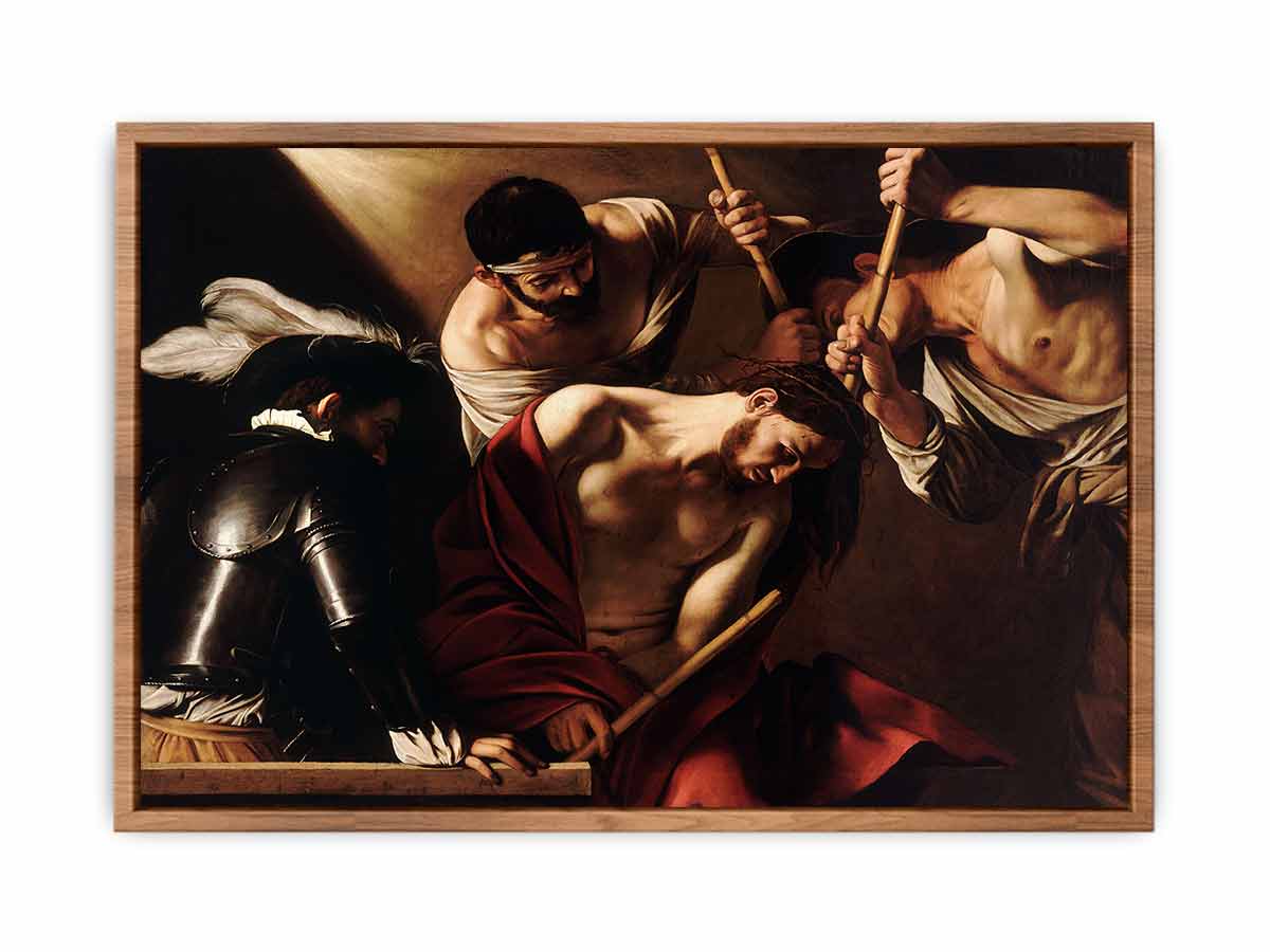 The Crowning with Thorns By Caravaggio
