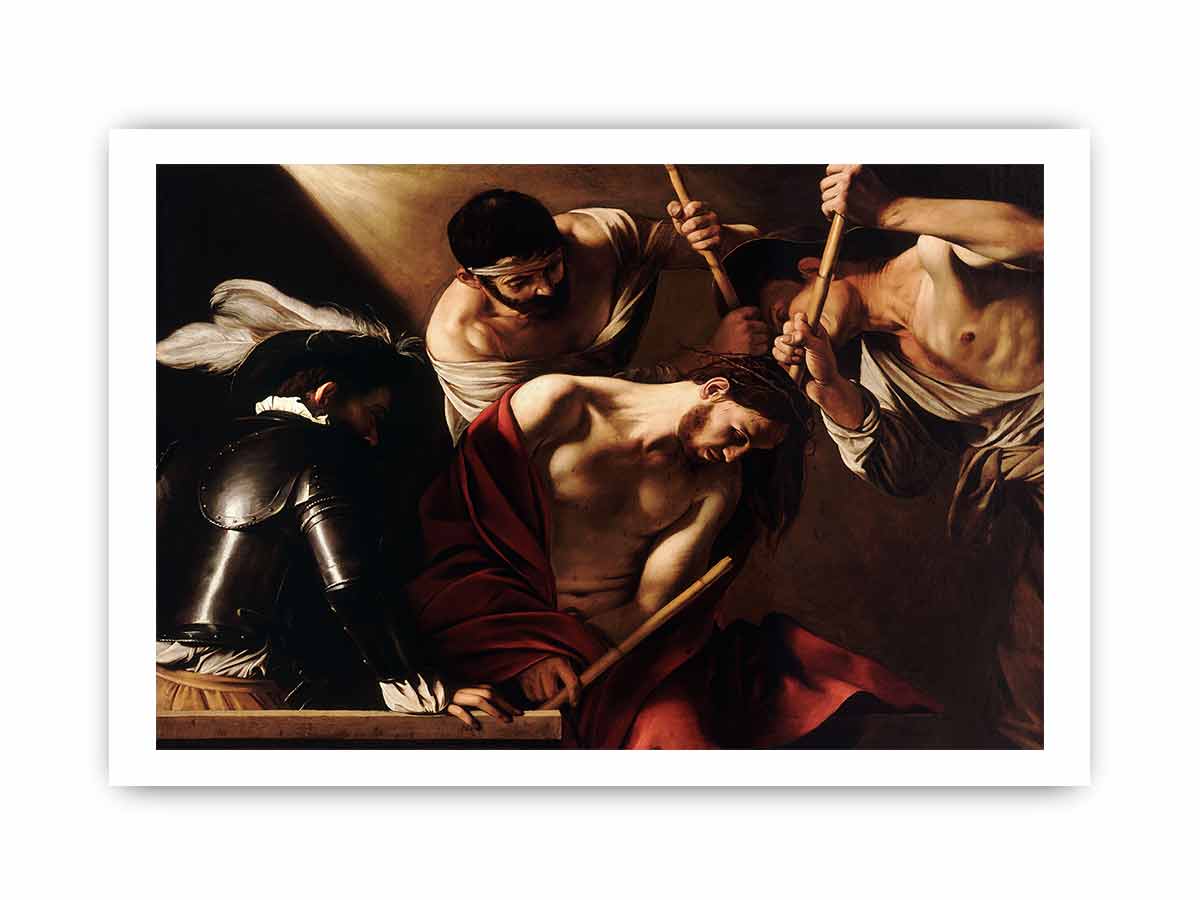 The Crowning with Thorns By Caravaggio