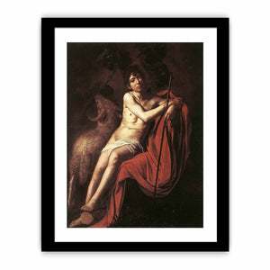 Saint John the Baptist By Caravaggio