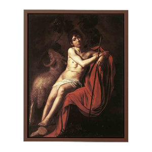 Saint John the Baptist By Caravaggio