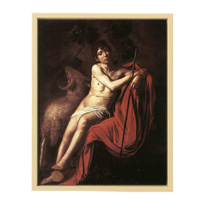 Saint John the Baptist By Caravaggio