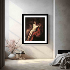 Saint John the Baptist By Caravaggio