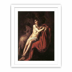 Saint John the Baptist By Caravaggio