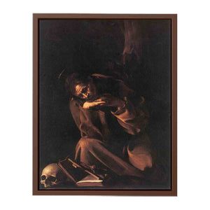 Saint Francis in Meditation By Caravaggio