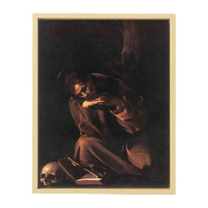 Saint Francis in Meditation By Caravaggio