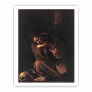 Saint Francis in Meditation By Caravaggio