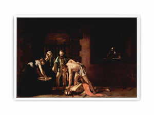 The beheading of St. John the Baptist By Caravaggio