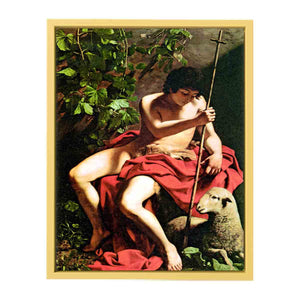 Saint John the Baptist By Caravaggio