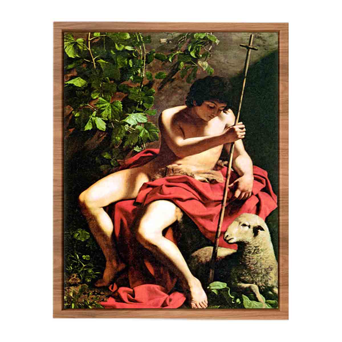 Saint John the Baptist By Caravaggio