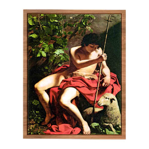 Saint John the Baptist By Caravaggio