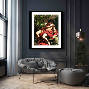 Saint John the Baptist By Caravaggio