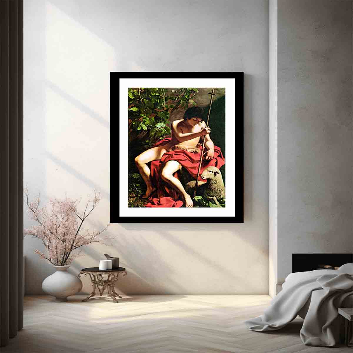 Saint John the Baptist By Caravaggio