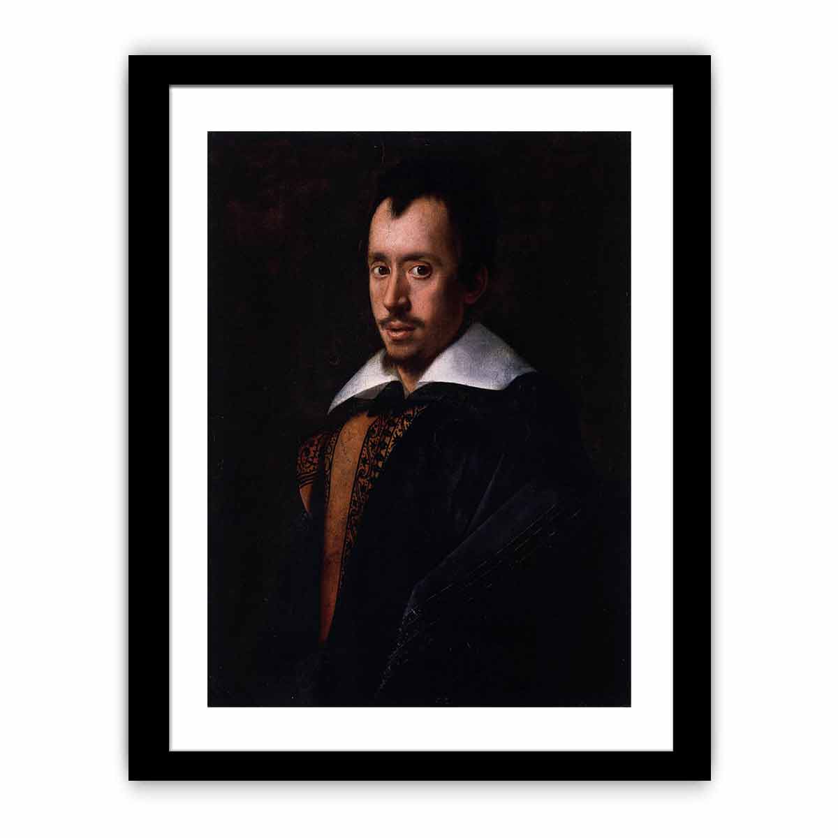 Portrait of the Poet Giambattista Marino By Caravaggio