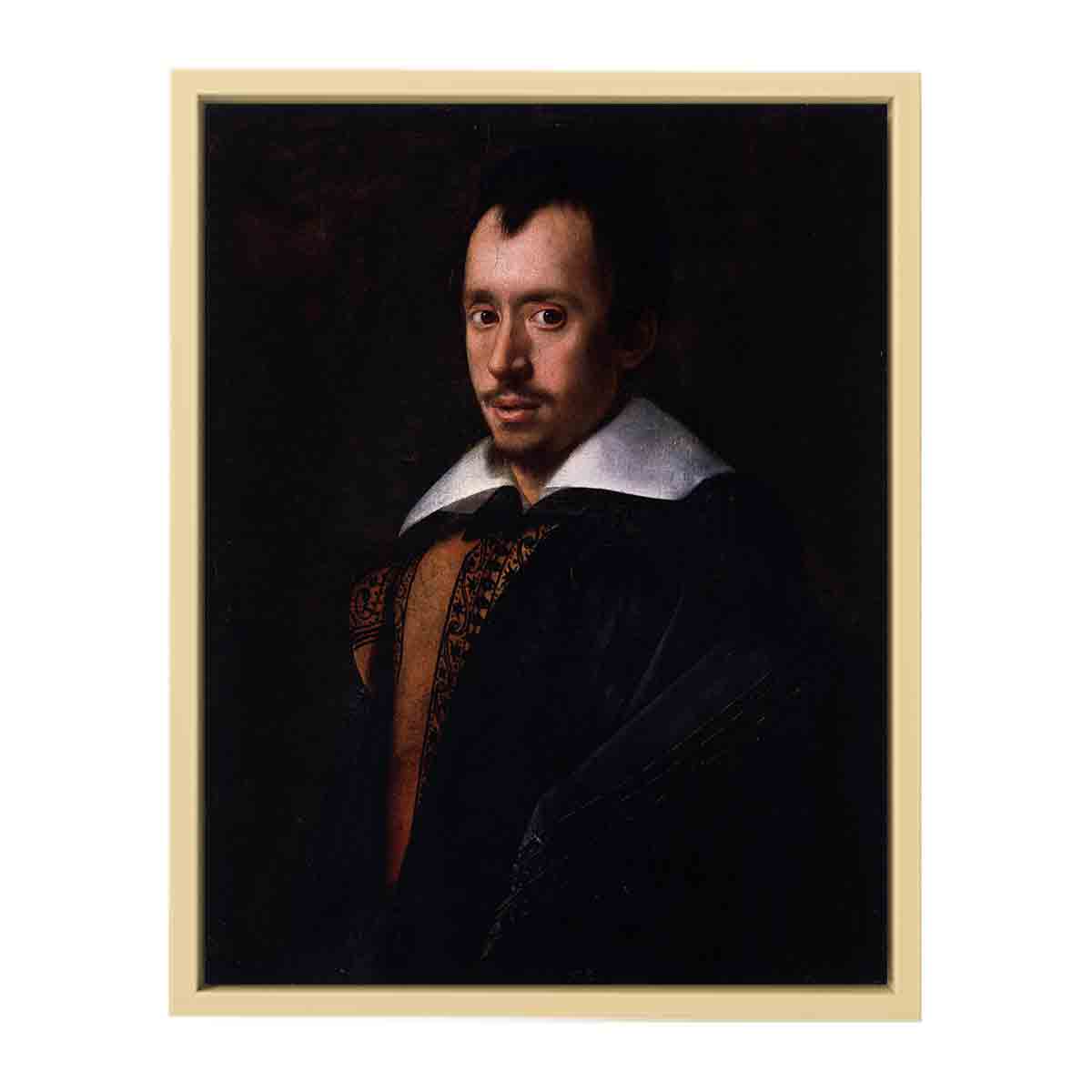 Portrait of the Poet Giambattista Marino By Caravaggio