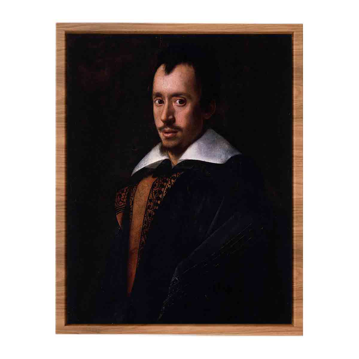 Portrait of the Poet Giambattista Marino By Caravaggio