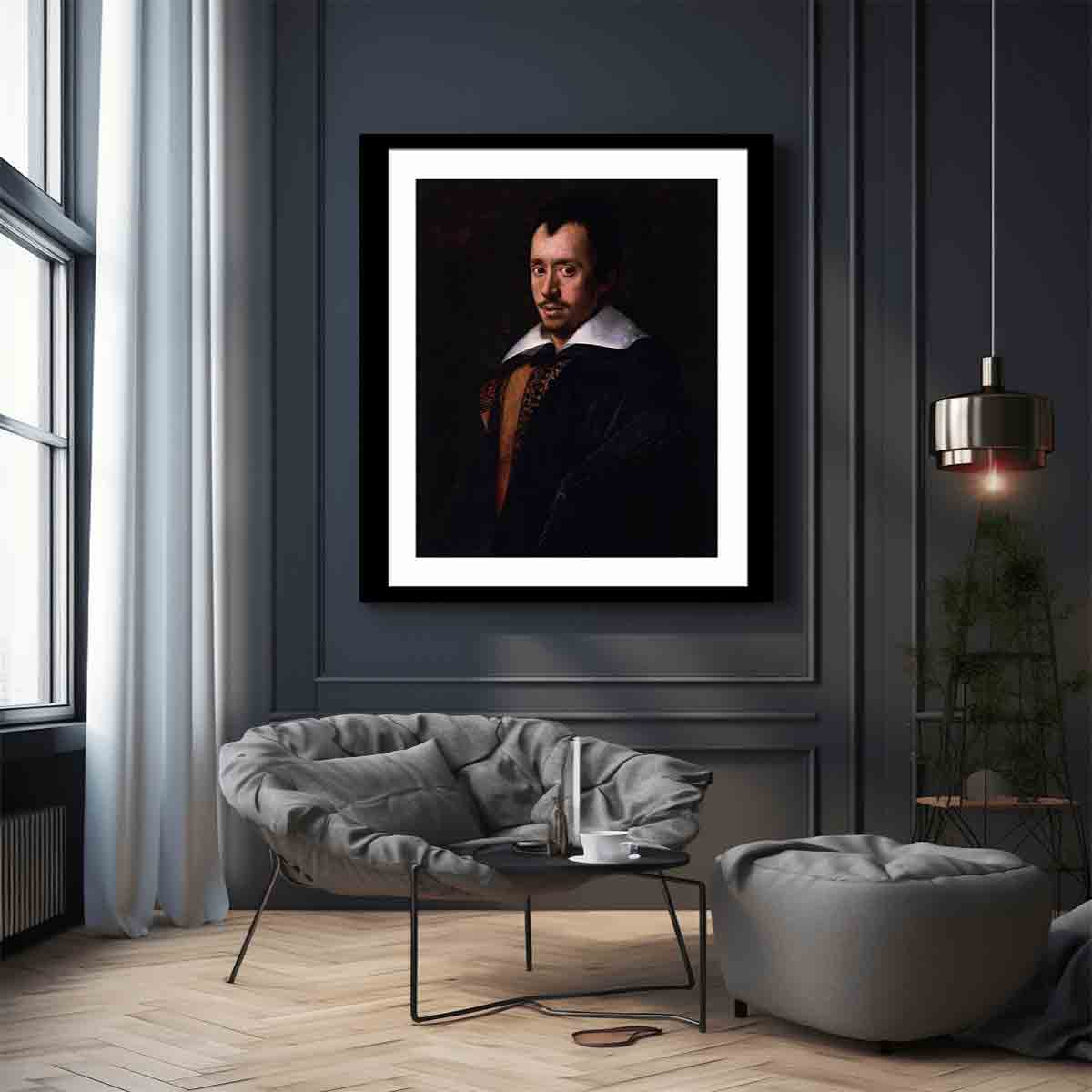 Portrait of the Poet Giambattista Marino