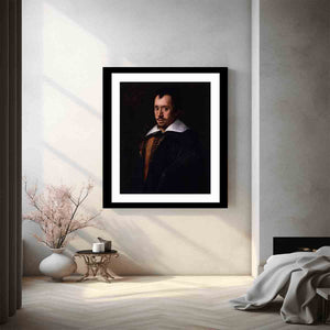 Portrait of the Poet Giambattista Marino By Caravaggio