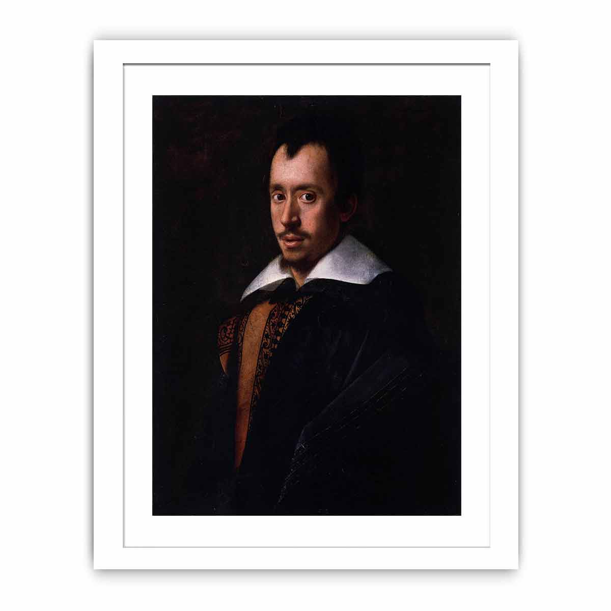 Portrait of the Poet Giambattista Marino By Caravaggio