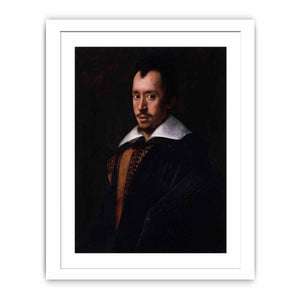 Portrait of the Poet Giambattista Marino By Caravaggio