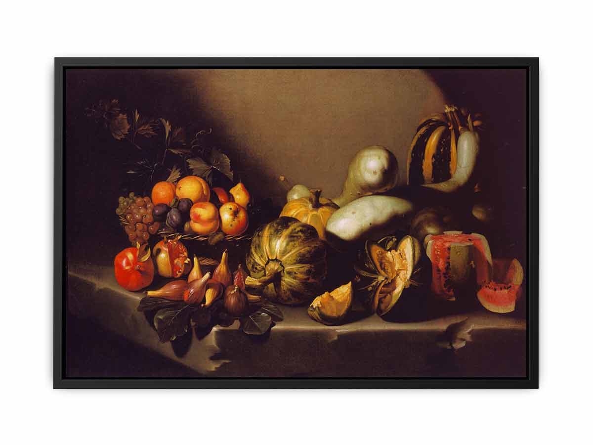 Still Life with Fruit By Caravaggio