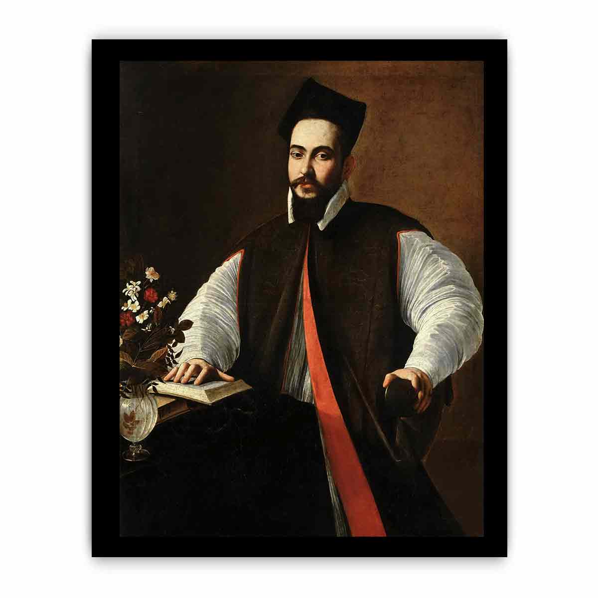 Portrait of Pope Urban VIII By Caravaggio