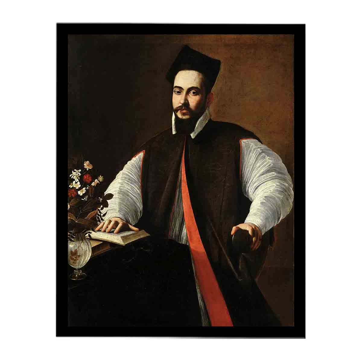 Portrait of Pope Urban VIII By Caravaggio