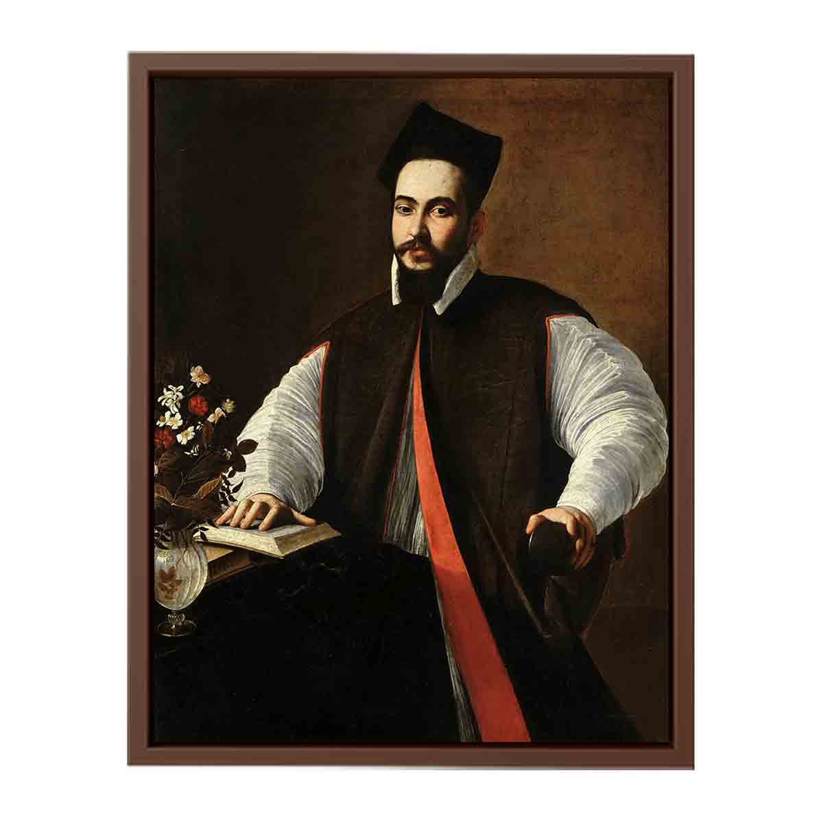 Portrait of Pope Urban VIII By Caravaggio