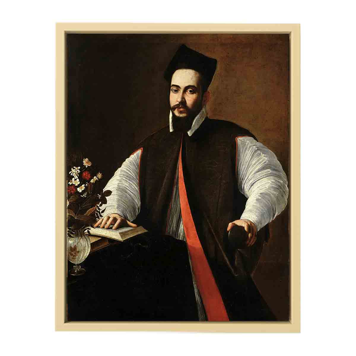 Portrait of Pope Urban VIII By Caravaggio