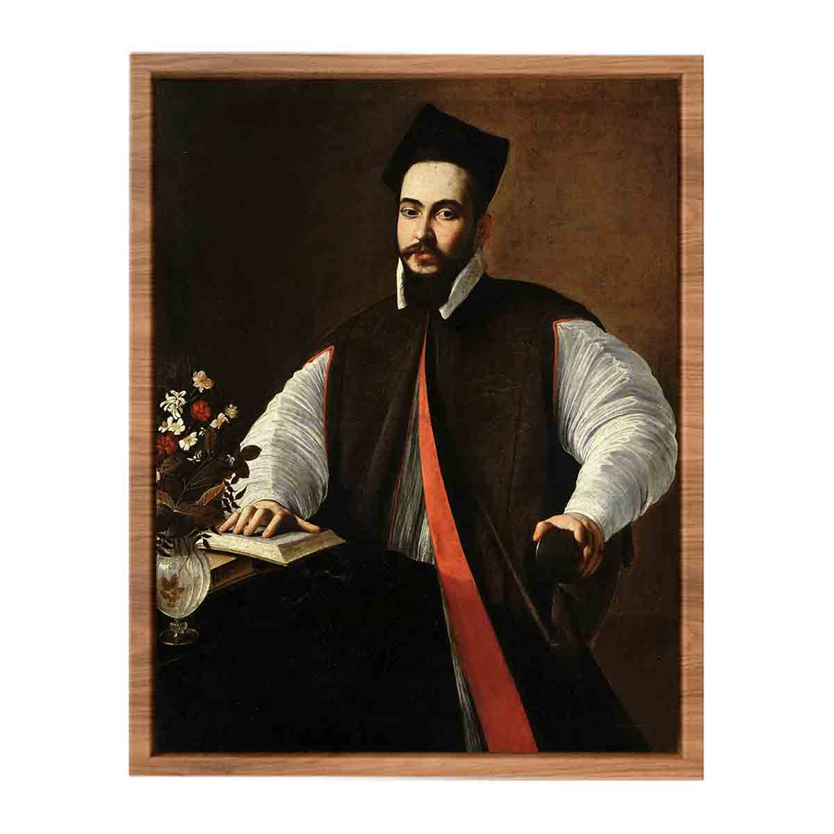Portrait of Pope Urban VIII By Caravaggio
