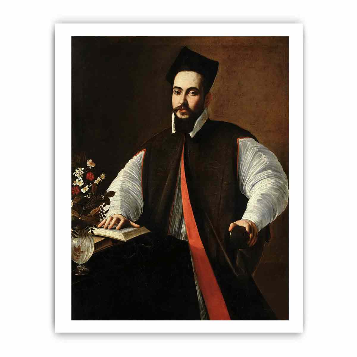 Portrait of Pope Urban VIII By Caravaggio