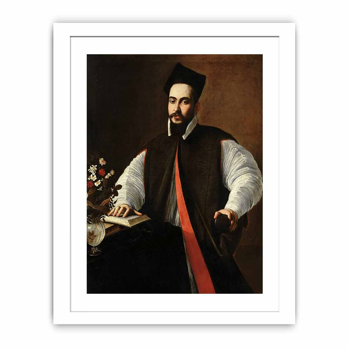 Portrait of Pope Urban VIII By Caravaggio