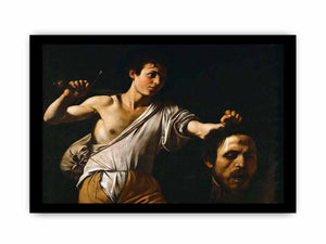 David with the Head of Goliath By Caravaggio