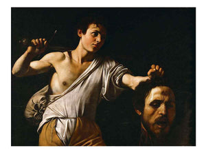 David with the Head of Goliath By Caravaggio