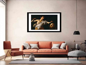 David with the Head of Goliath By Caravaggio