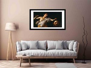 David with the Head of Goliath By Caravaggio
